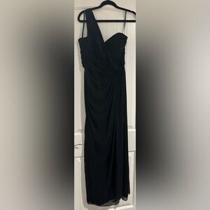 Dessy Collection Black Bridesmaid Dress